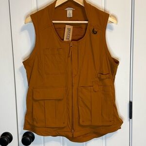 NWT Duluth Women’s Heirloom Gardening Vest, Rust